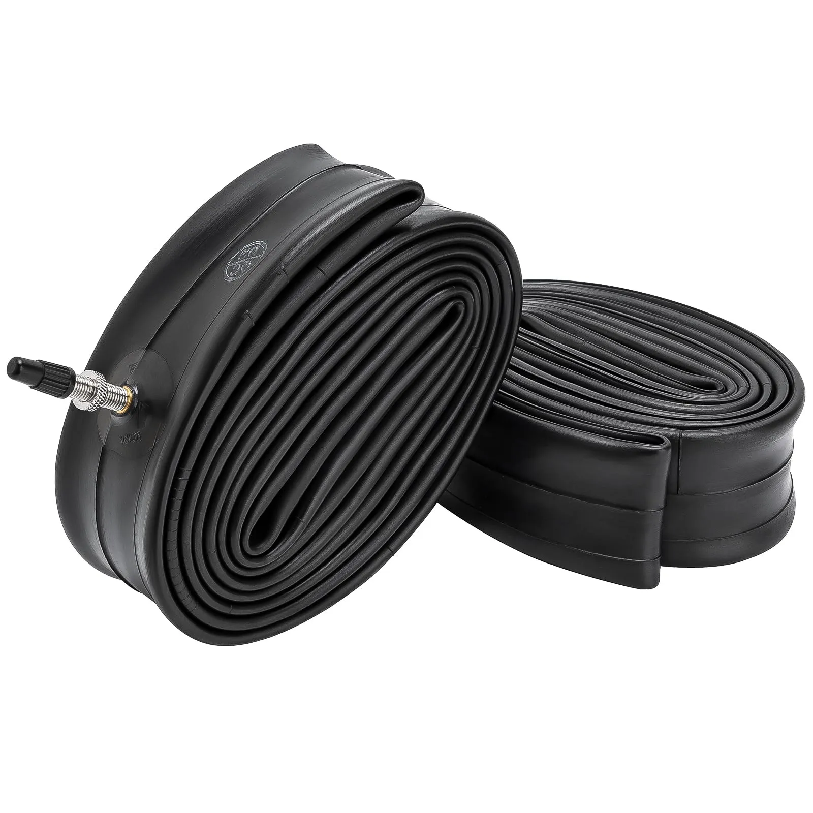 2 PCS 26'' Heavy Duty Bike Tubes - Compatible with 26x1.75 to 26x2.25 Tires, FV33mm Presta Valve