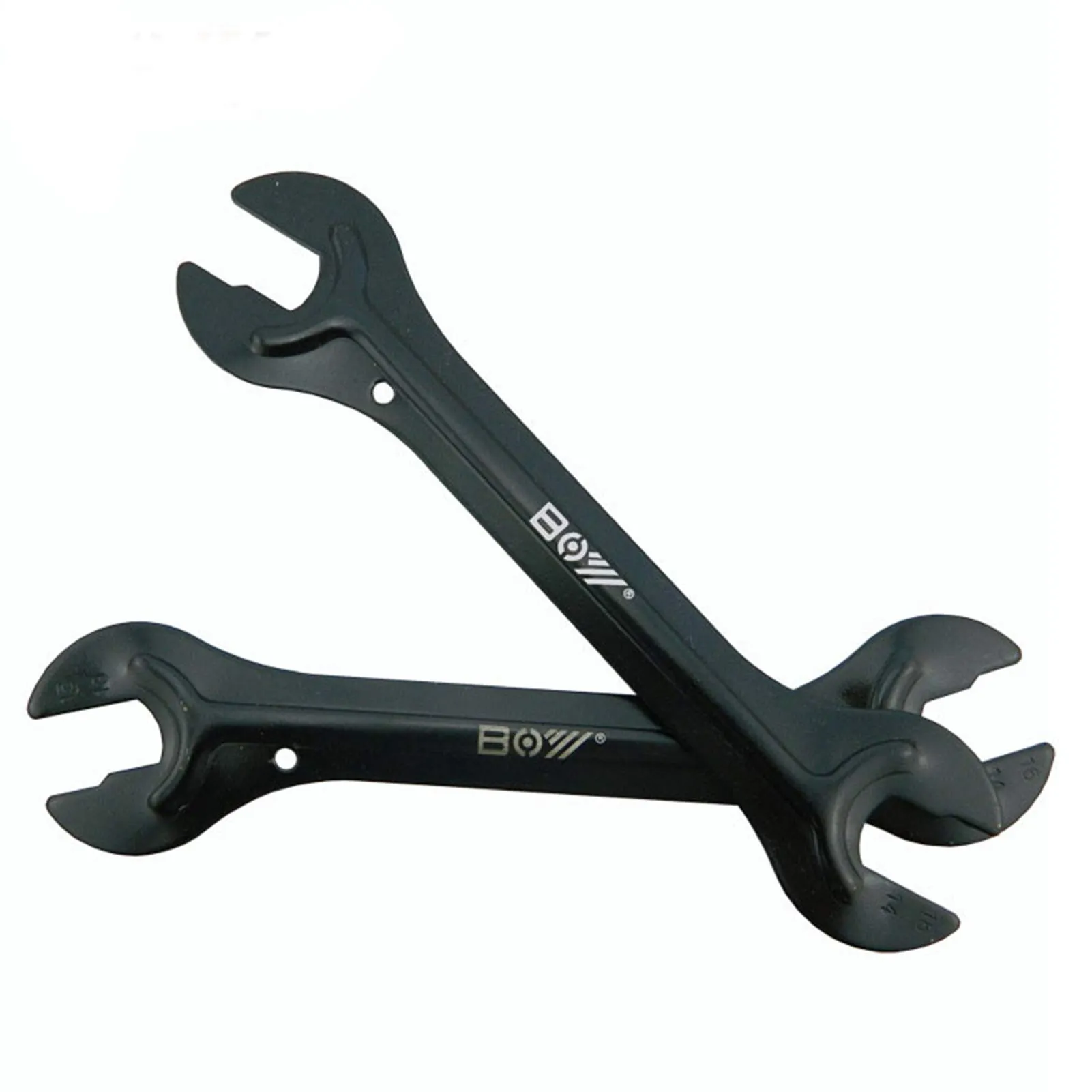 2 PCS Bicycle Wheel Hub Axle Cone Adjuster Wrench Set 13-16mm Pedal Spanner Repair Tool