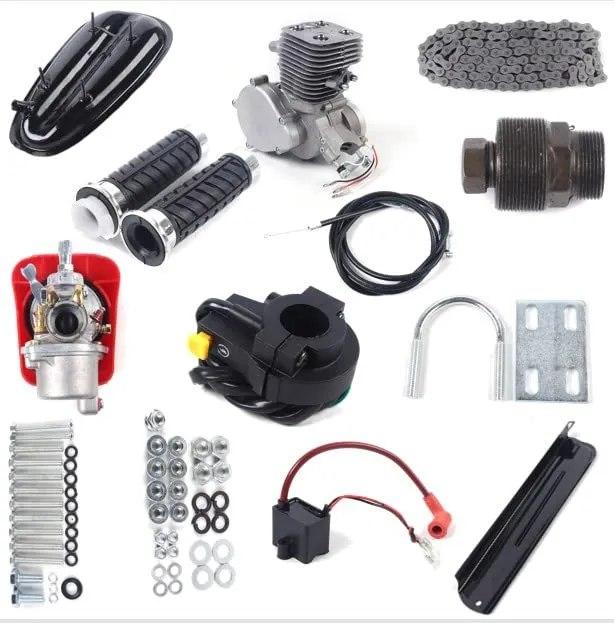 2 Stroke Bicycle Motors Engine Kit 100cc for 26'-28' Bikes with 36 Tooth Sprocket - Futchoy