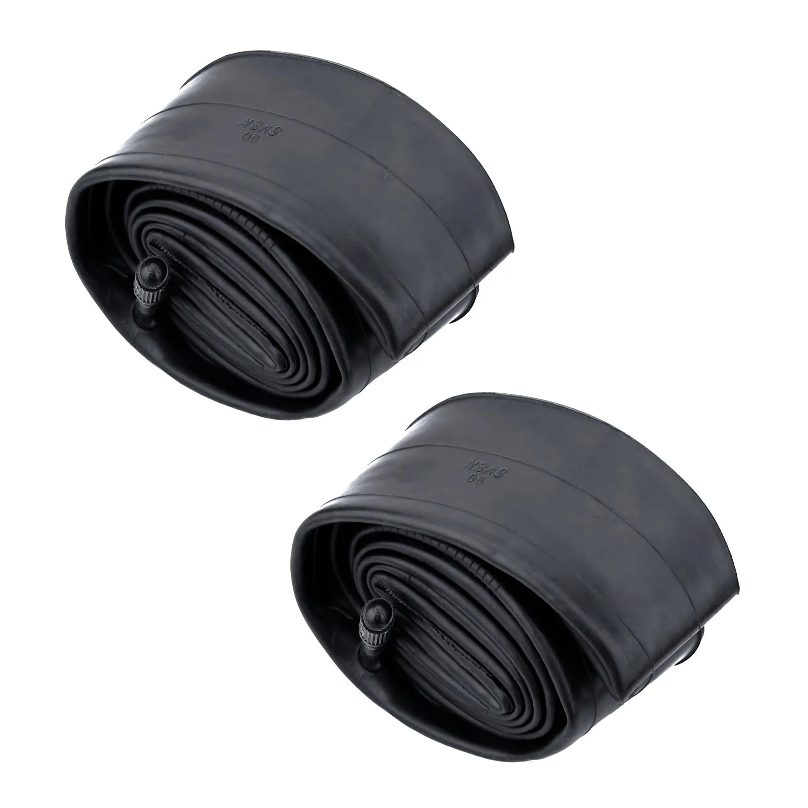 2pcs 20x3 Inch Butyl Rubber Bike Inner Tubes AV 32mm for Road/Mountain Electric Bicycle