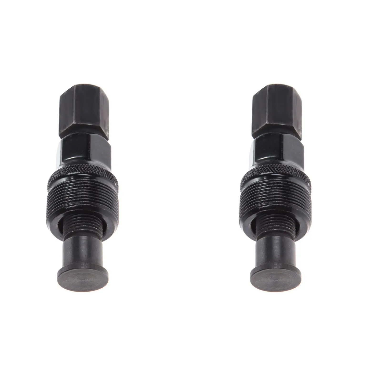 2pcs Bicycle Crank Puller Tool Set, Lightweight Carbon Steel Remover for Cycling Maintenance
