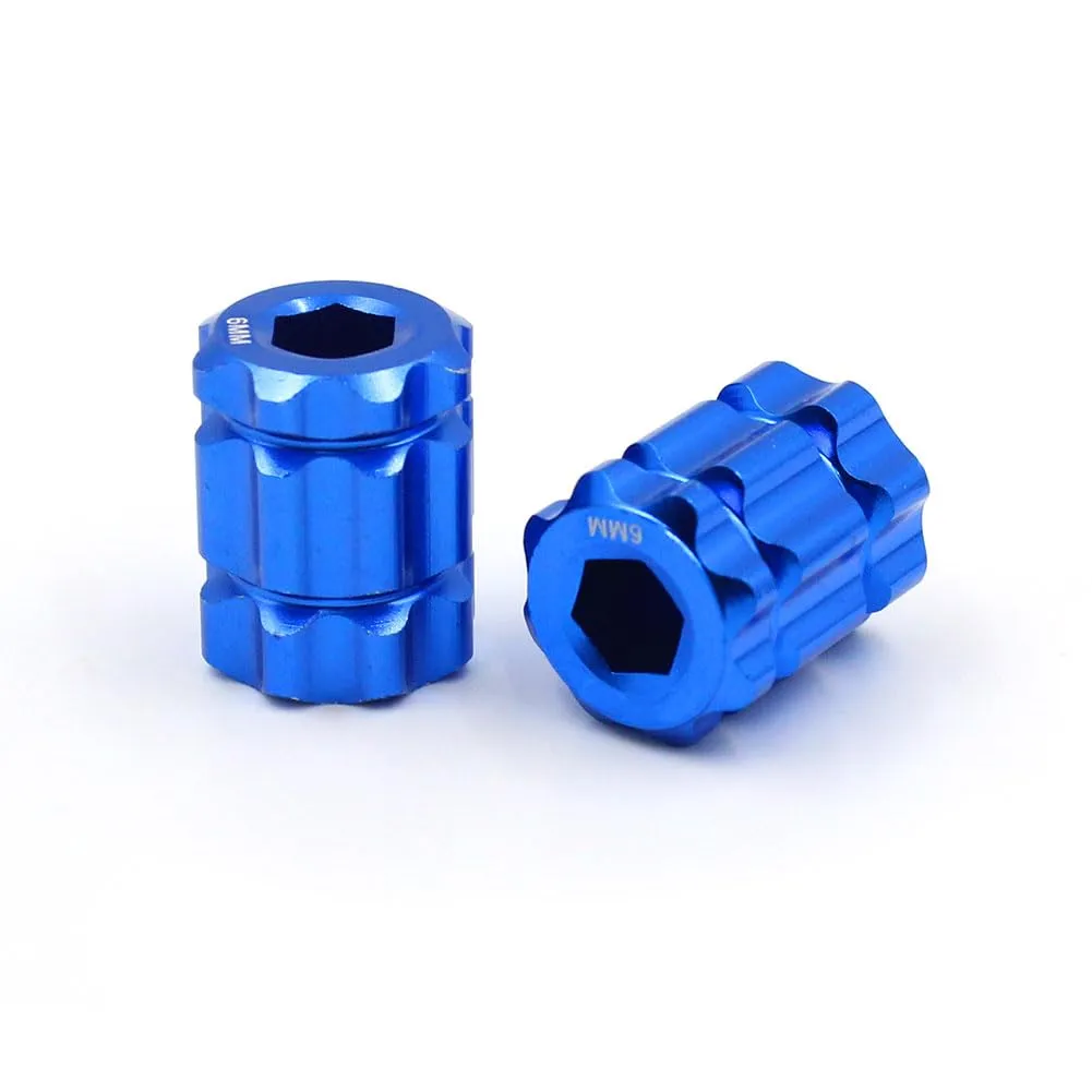 2pcs Crank Adjusting Cap Set + Tool for Shimano HollowTech XT XTR Road MTB Bike Crank Removal
