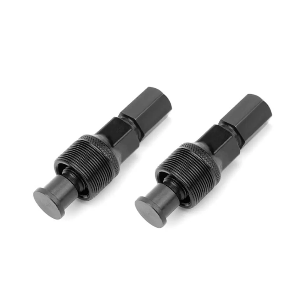 2pcs Crank Remover Tool Set, Durable Carbon Steel Bicycle Crank Puller for Easy Removal