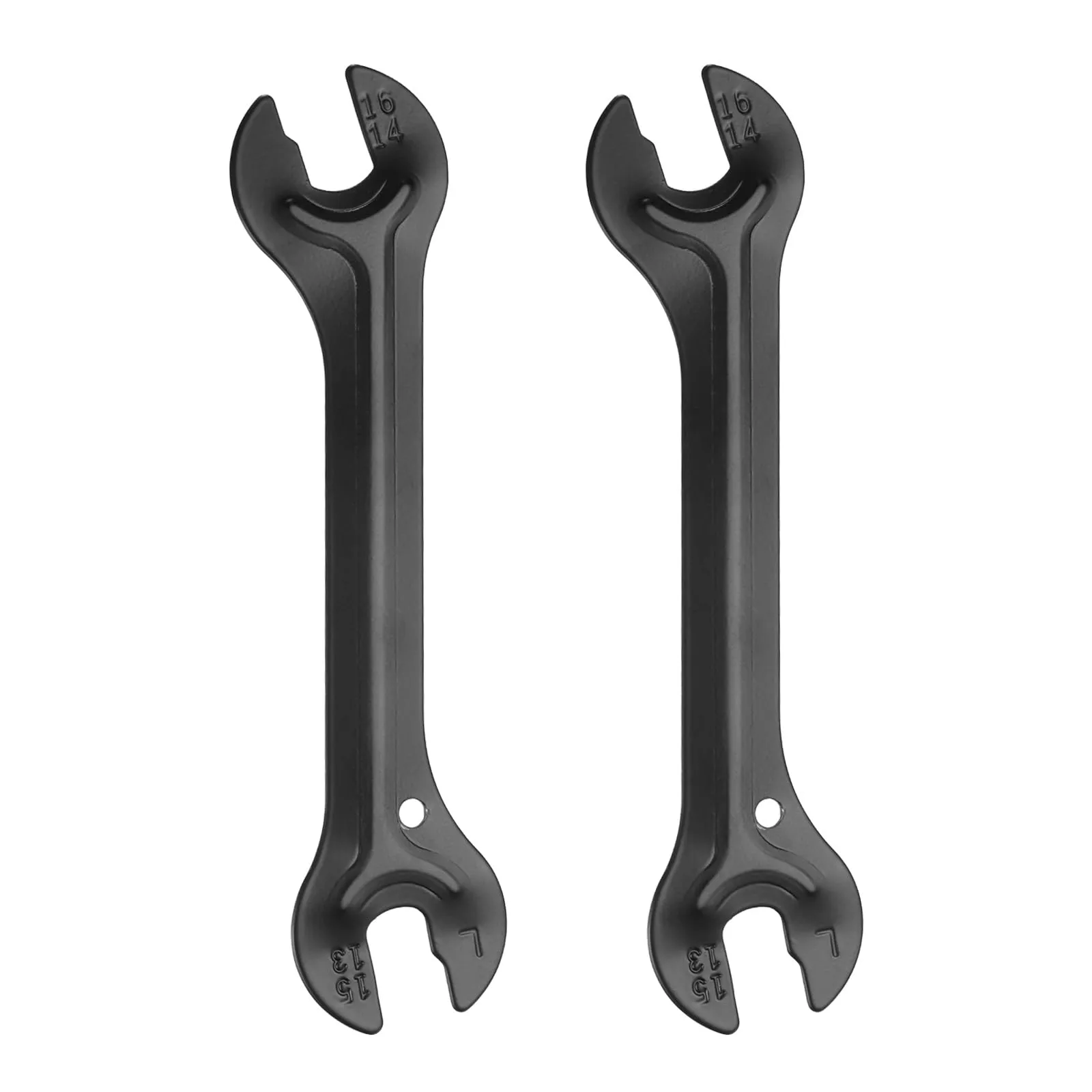 2pcs Double Sided Bike Hub Cone Wrench Set - 13/14/15/16mm for Biking, Cycling, Mountain Bikes