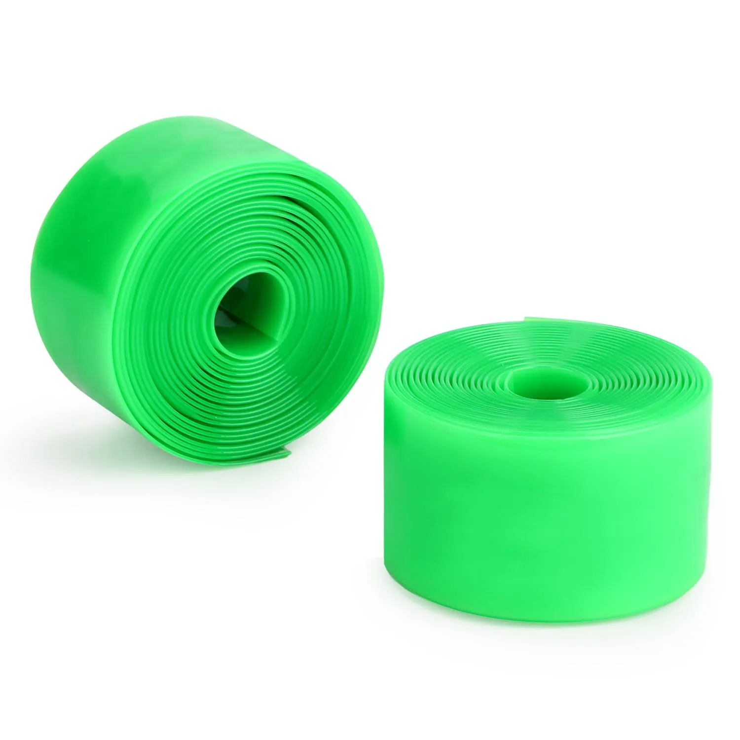 2pcs Green Bike Tire Liner - Flat Protector for 12'-29' Bicycle Tubes, Easy to Install Rim Tape