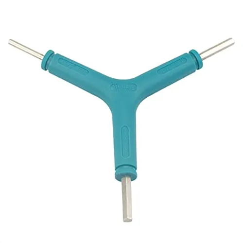 3-Way Wrench Spanner for Cycling Maintenance - Y-Shape Design, Durable 45-Steel, Ideal for Bikes