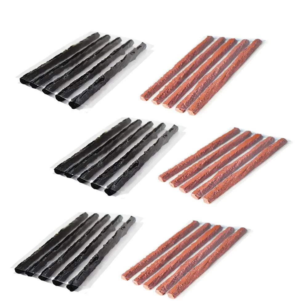 30 pcs Bike Tubeless Tire Repair Kit - 6 mm Strips for Road & Mountain Bikes - Durable & Easy to Use