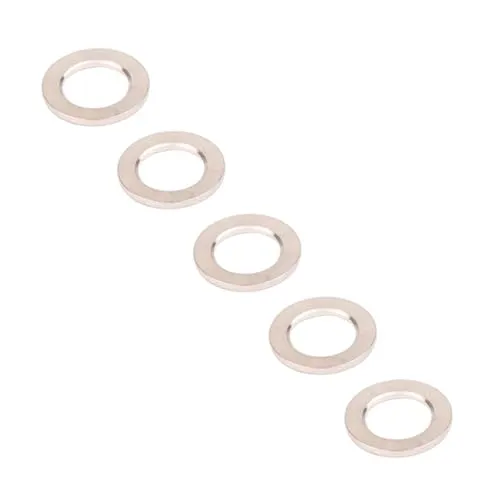 5 Pcs Adjustable Alloy Bolts & Washers for Bicycles, Motorcycles, M6 Size, Corrosion-Resistant