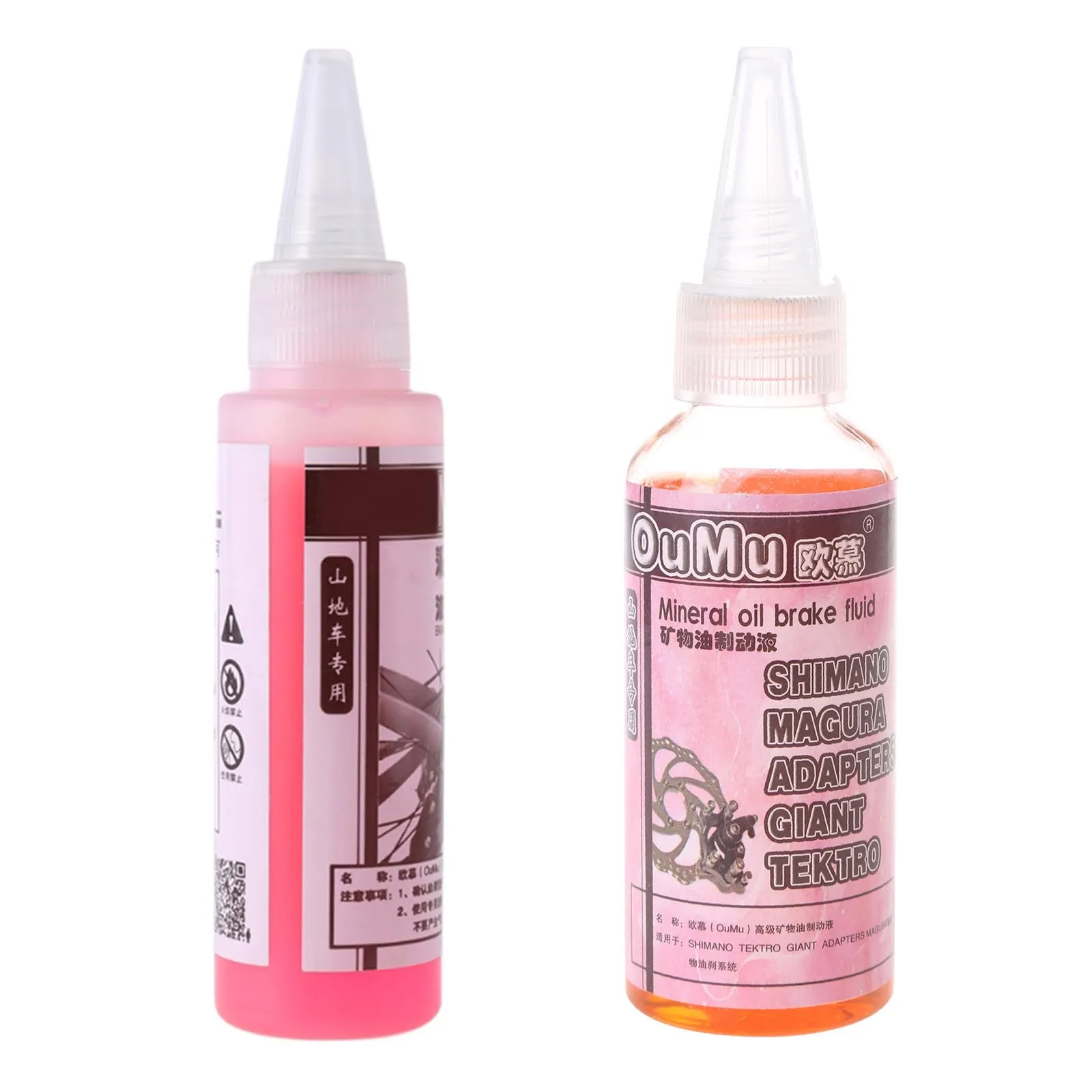 60ml Mineral Hydraulic Brake Oil for Mountain Bikes - Optimal Performance for MAGURA & Formula Systems