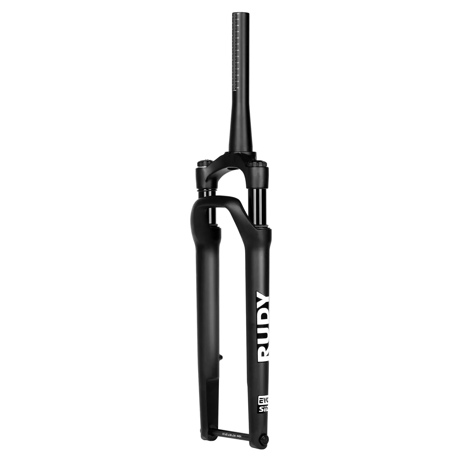 700C Road Bike Fork Suspension 100*12MM Rock Shox Air Oil Shock Absorber Tapered Off-road Disc Brake