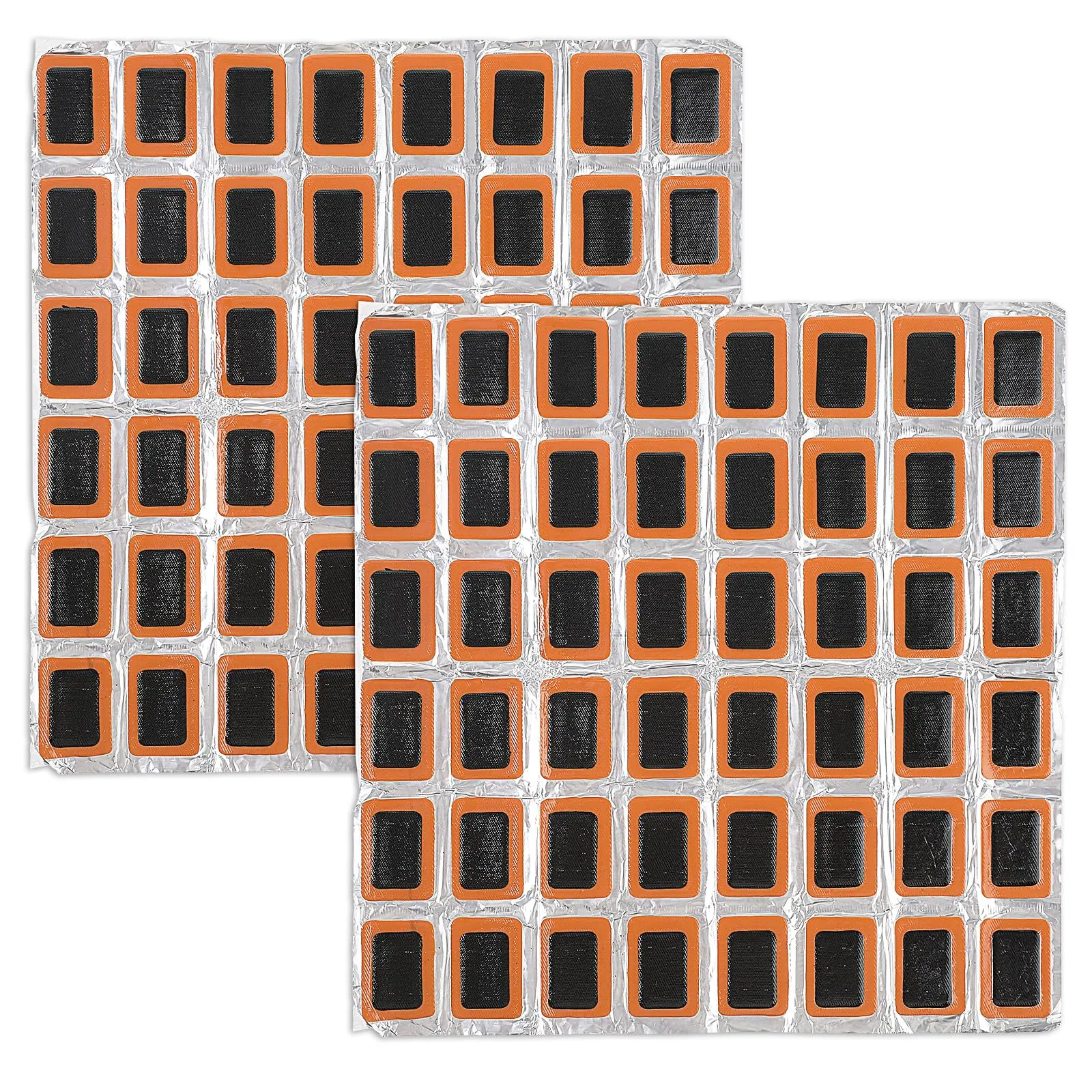 96Pcs Not Self-Adhesive Rubber Bike Tire Patches - Durable Repair Kit for Bicycles & Motorcycles