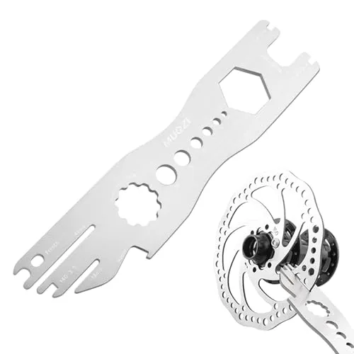 9 in 1 Bicycle Multi-function Wrench - Premium Stainless Steel Bike Repair Tool for Maintenance