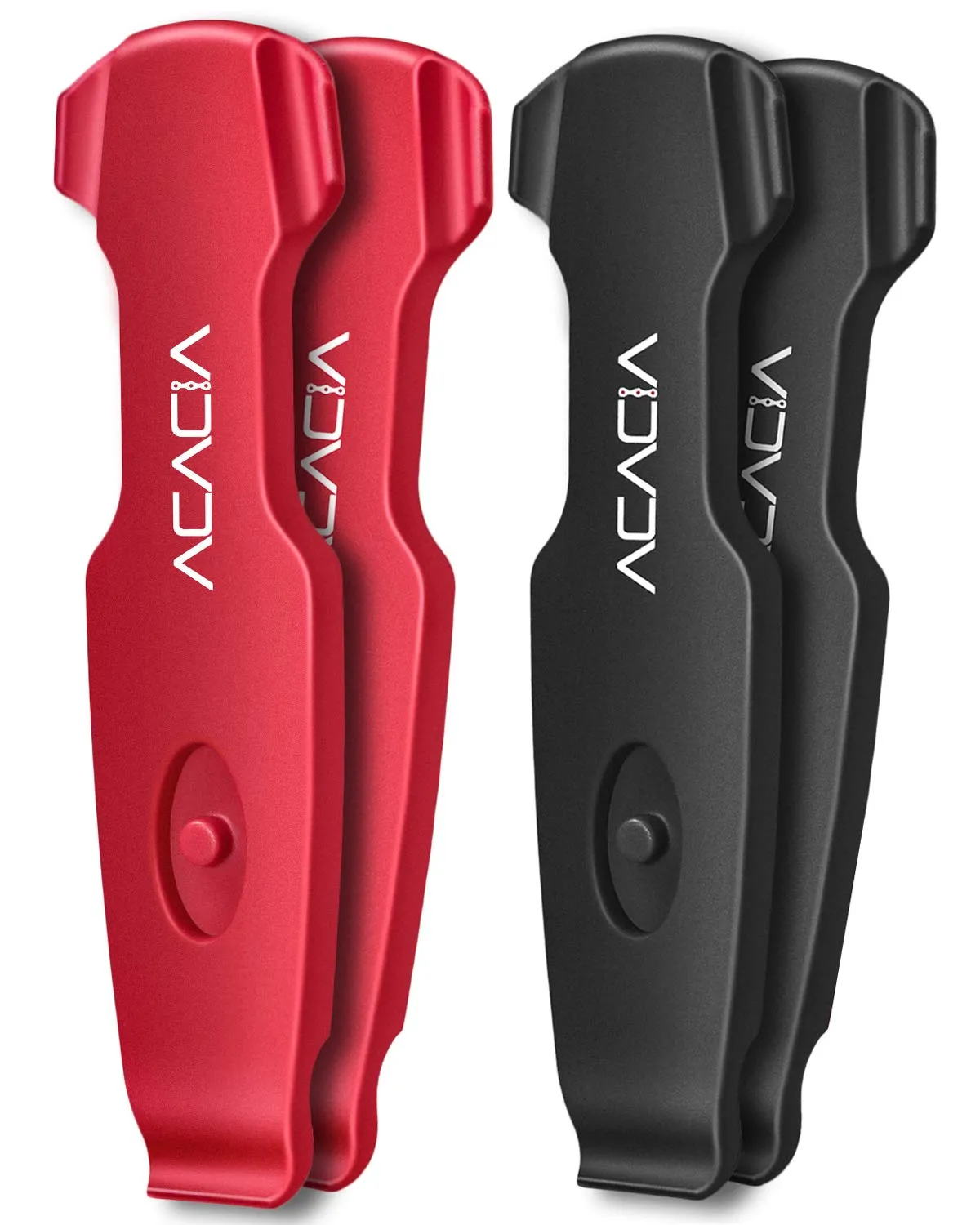 ACACIA Bike Tire Levers Set of 4, Easy Grip Tool for Bicycle Tire Repair, Durable Nylon
