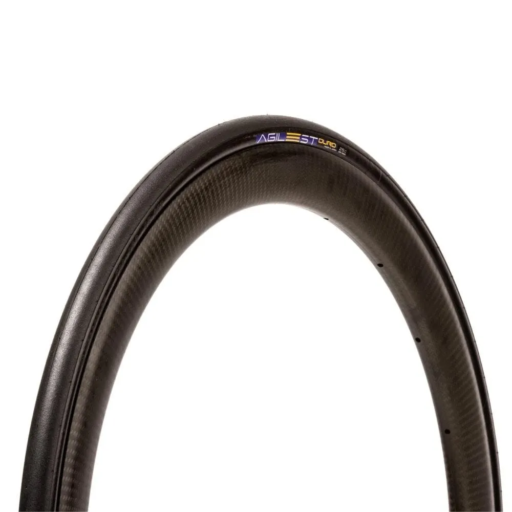 Agilest Duro Folding Road Tires 700x28C Black/Black - Puncture Resistant, Lightweight, High Performance