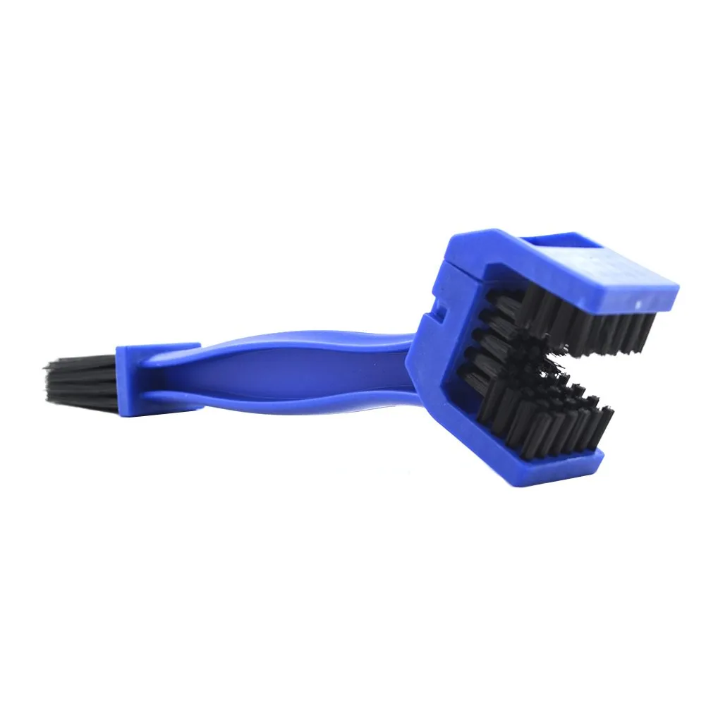 AHL Motorcycle Chain Cleaning Tool Set - 3 Piece Brush for Gears and Bike Chains - Durable and Efficient
