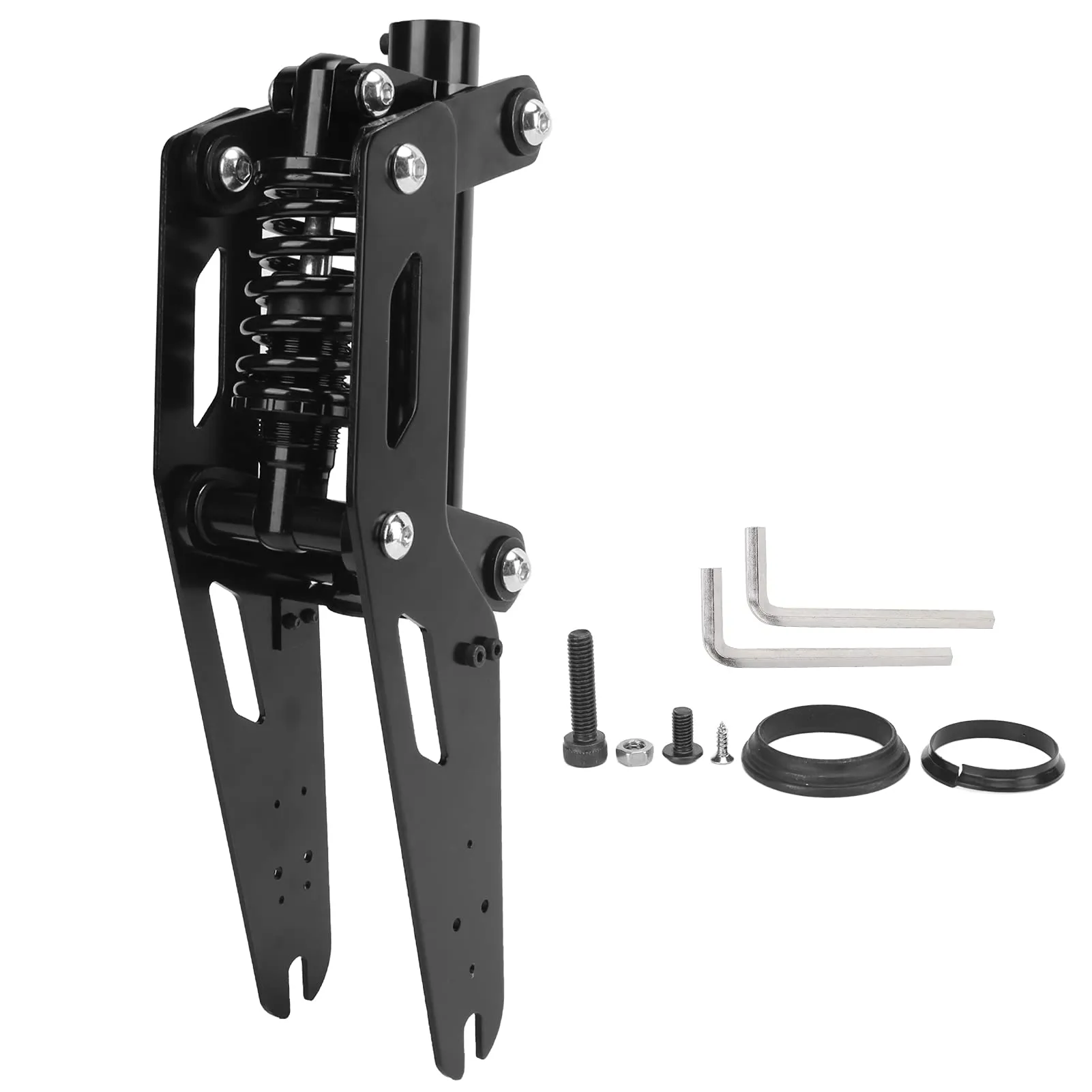 Alomejor Stainless Steel Suspension Fork Assembly for Electric Scooter - Vibration Reduction