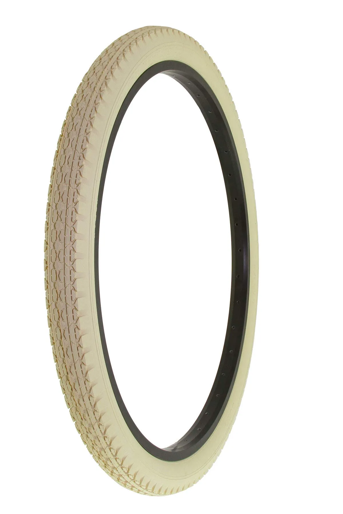 Alta Bicycle Tire Duro 26 x 2.125 Diamond Drizzle Style Cream - High Quality Beach Cruiser Tire