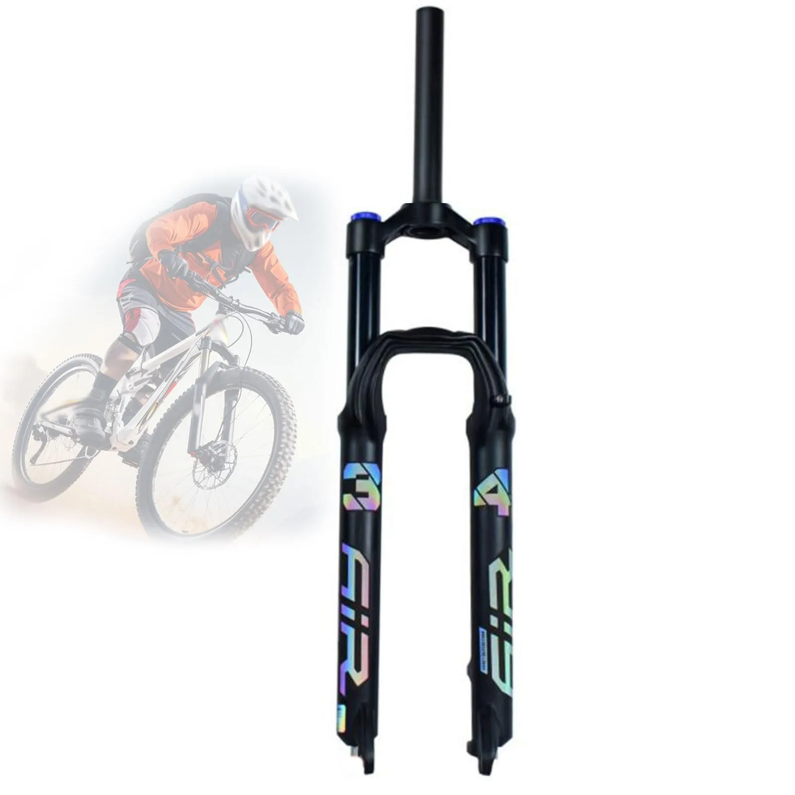 Aluminum Alloy 26 27.5 29in Mountain Bike Suspension Forks - 160mm Travel, Quick Release, Disc Brake