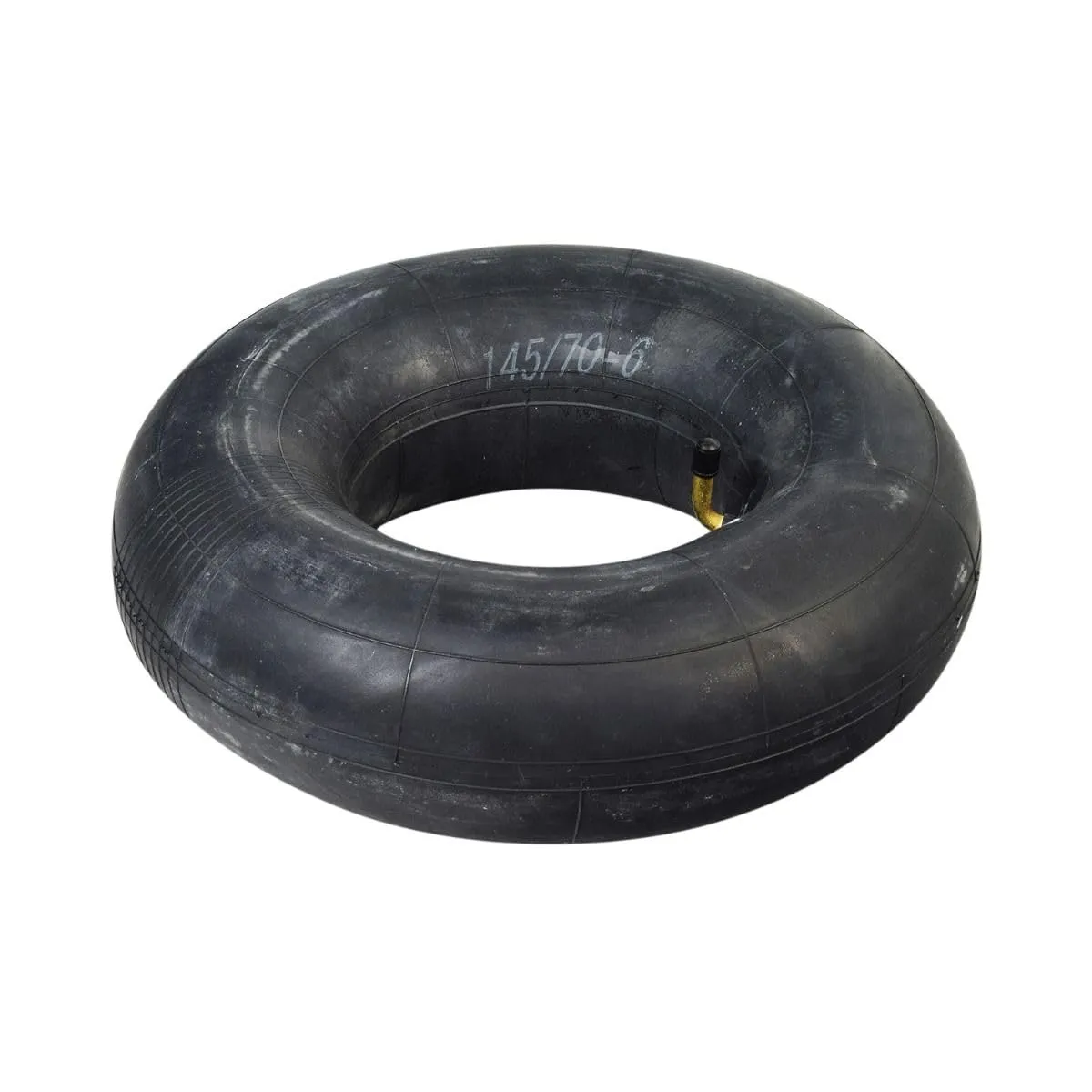 AlveyTech 145/70-6 Black Inner Tube for Go-Karts & Mini Dirt Bikes - Durable Rubber with 90-Degree Valve