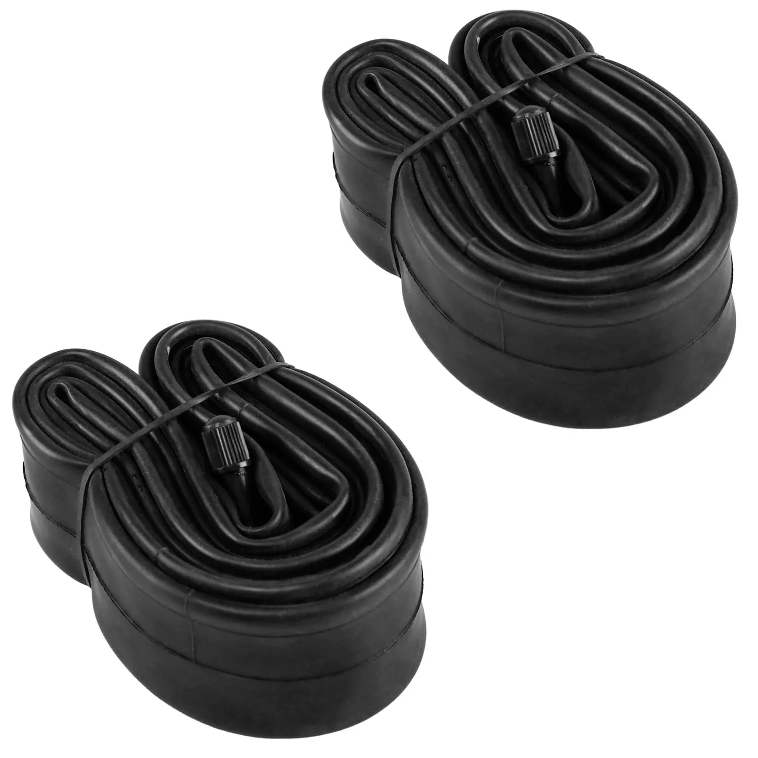 AVASTA 2-Pack Inner Tubes for 700c Road Bikes, Schrader Valve, 35-42c, Durable and High Quality