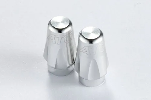 AVC-01 Presta Valve Caps - Silver 6061 Alloy CNC Machined - Perfect Fit for Your Bicycle