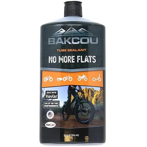 Bakcou Flat Out Ultimate Off-Road eBike with Tire Sealant for Unmatched Protection and Performance