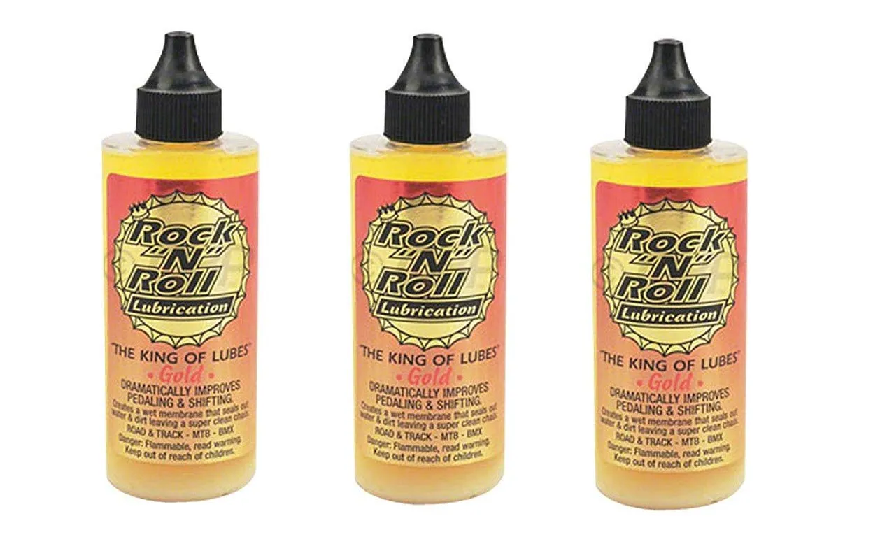 Beauty Car 135816 Gold Chain Lubricant 4-Ounce 3-Pack by ROCK N ROLL IT!