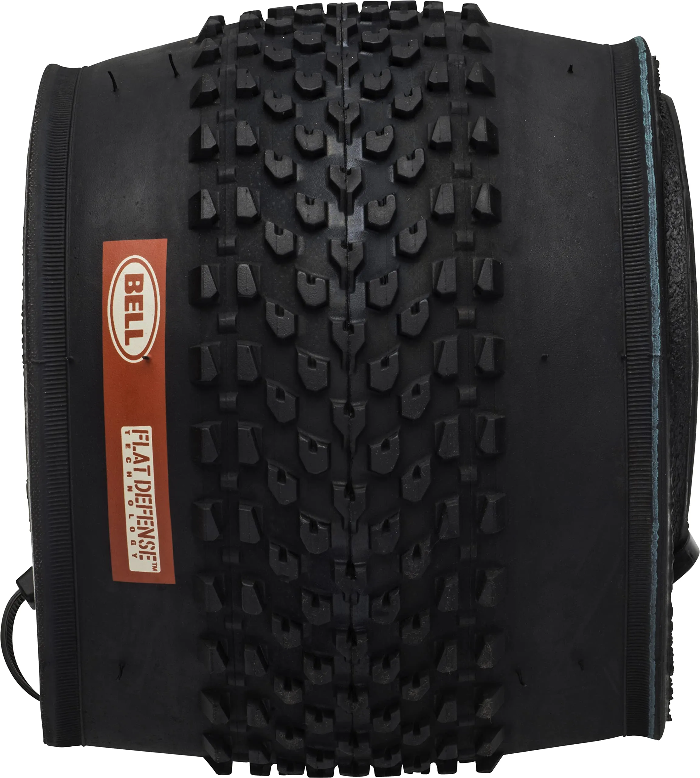 Bell 7091040 Flat Defense Mountain Bike Tire 26' x 1.75-2.125' - Durable Black Protection