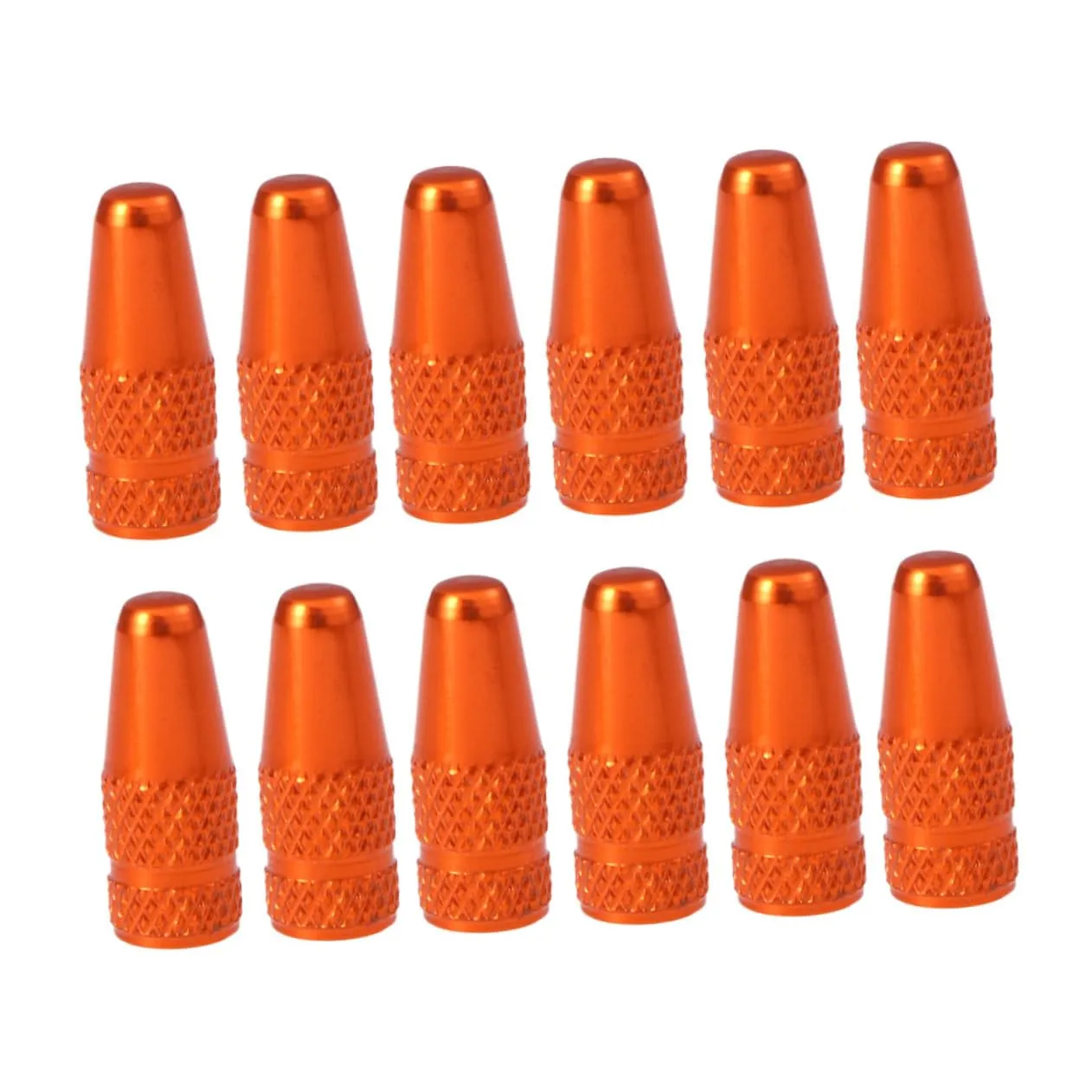 BESPORTBLE 12pcs Metal Valve Caps for Bikes - Durable, Lightweight, Air-Leakage Prevention