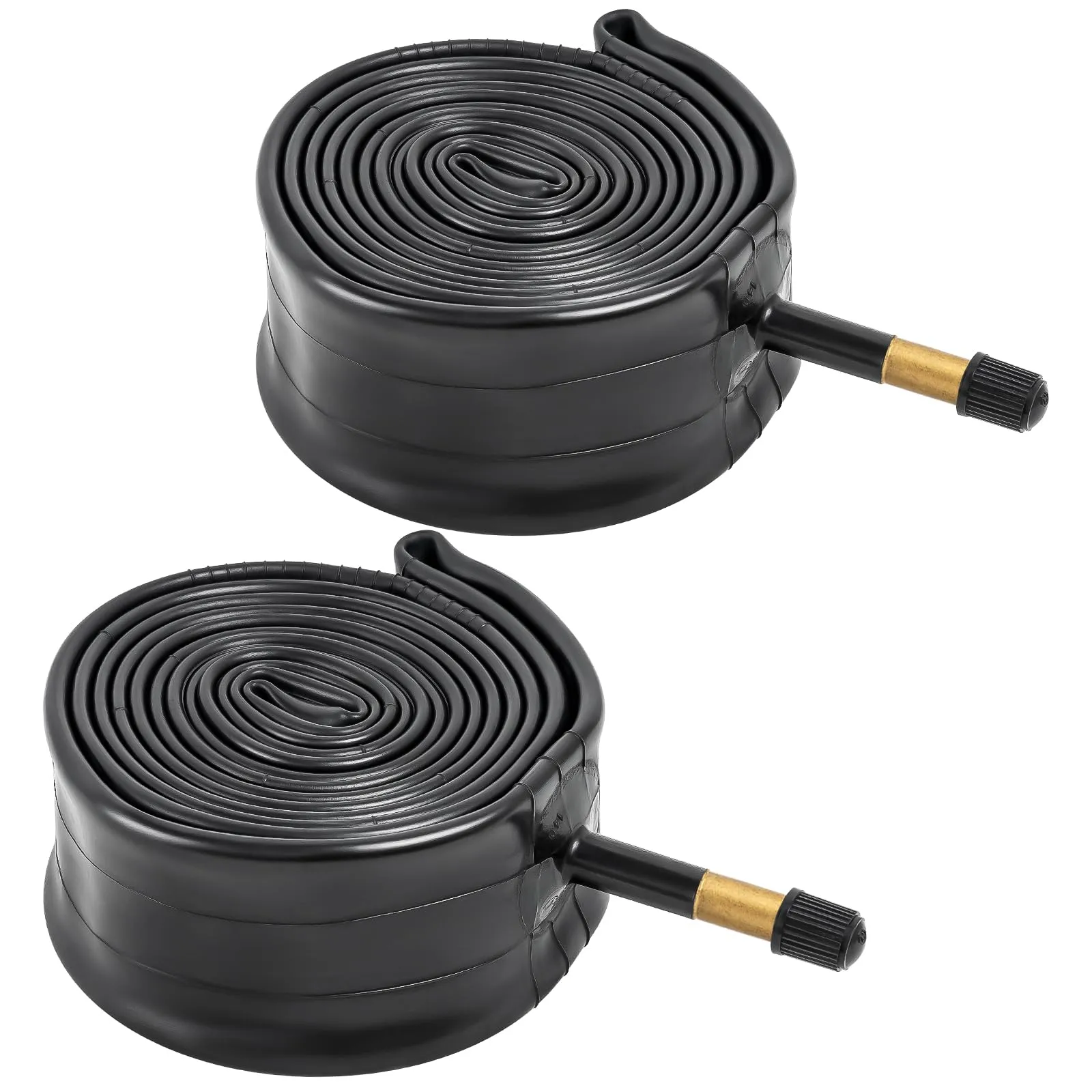 BiAnYC 2-PCS 700C Bike Tubes 700x35/43C AV48mm Butyl Rubber for Smooth Biking Experience