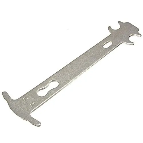 Bicycle Bike Chain Wear Indicator Tool - Portable Chain Checker with Measurement Ruler