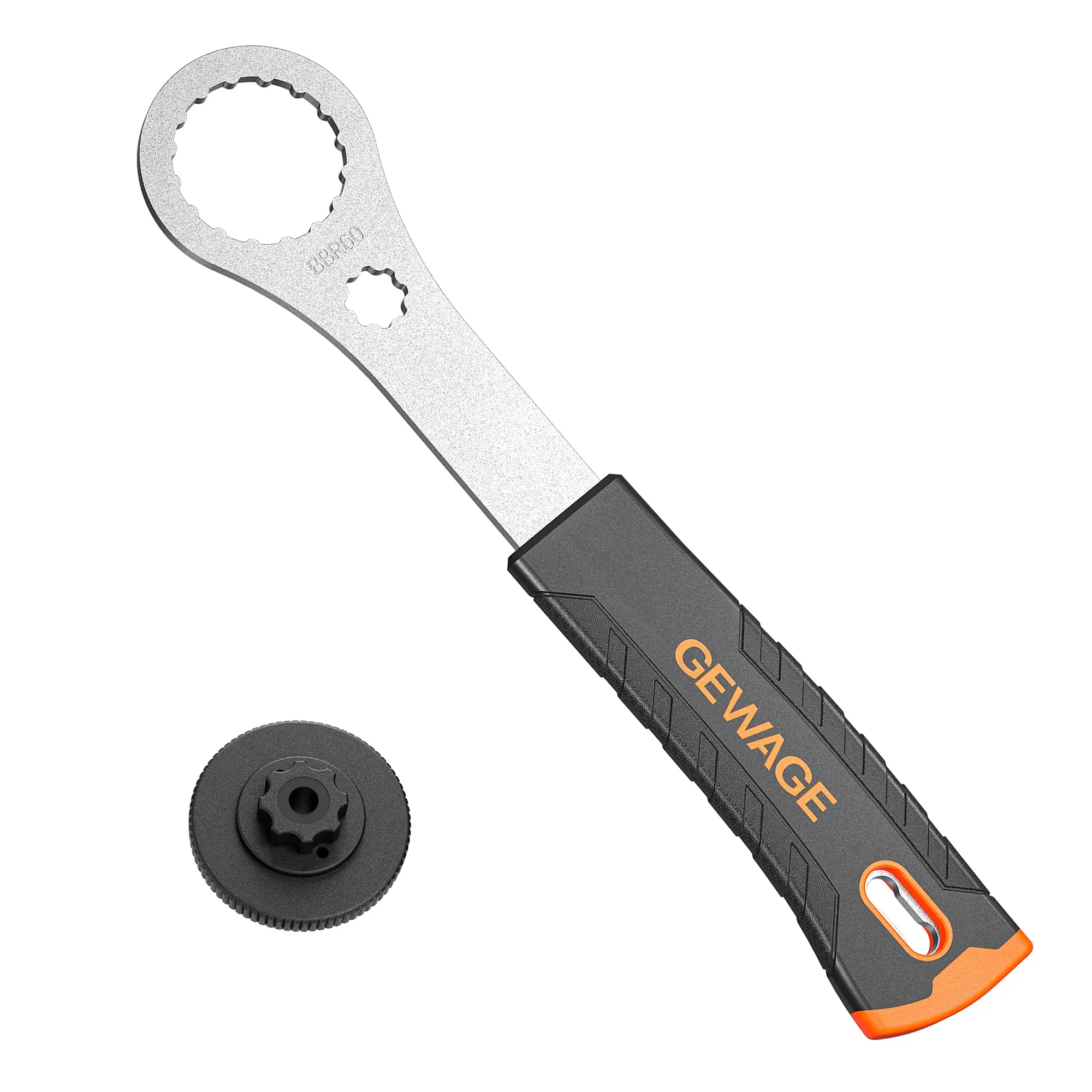 Bicycle Bottom Bracket Tool for Shimano Hollowtech II - 16-Notch BB Remover with Wrench