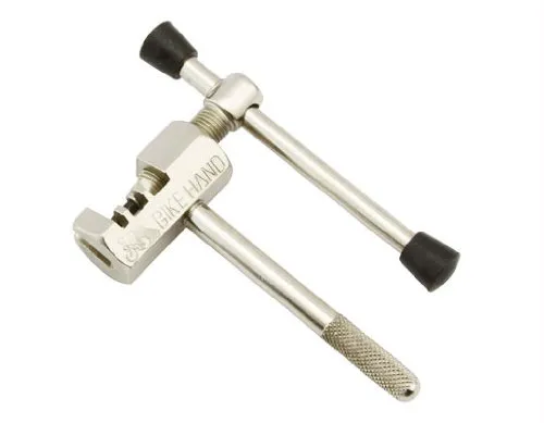 Bicycle Chain Breaker Tool - Chrome Finish, Made in Taiwan, Essential for Bike Maintenance