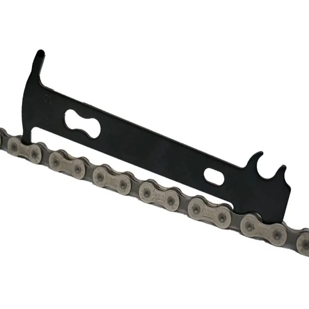 Bicycle Chain Wear Checker Tool - Black - Essential for City, E-Bike, MTB & Race Bikes