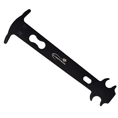 Bicycle Chain Wear Indicator Gauge - Lumintrail, 5.53' x 1.875', Accurate Chain Checker Tool