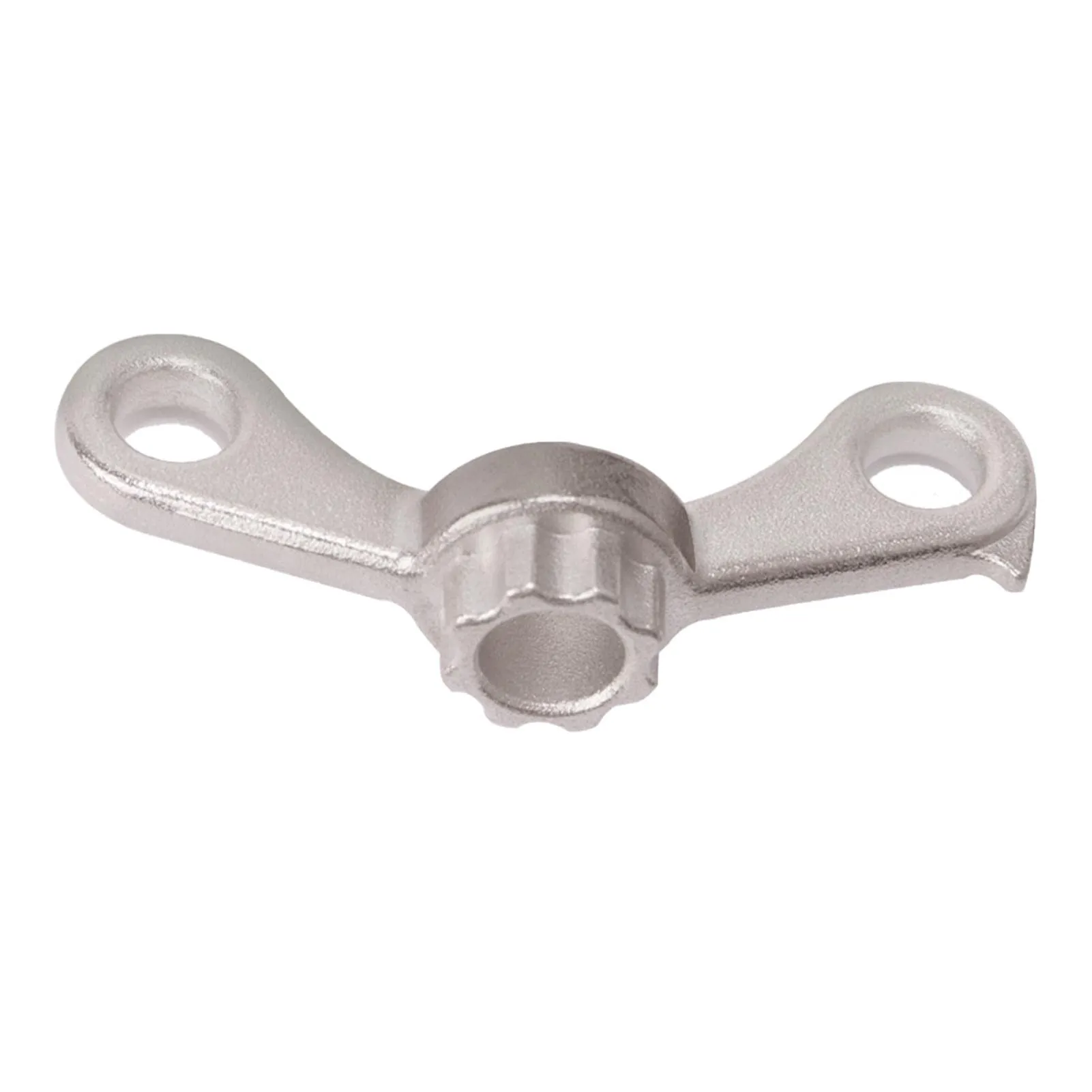Bicycle Crank Arm Tool for Shmiano Hollowtech II - Silver Cap Removal Wrench for Easy Bike Repairs