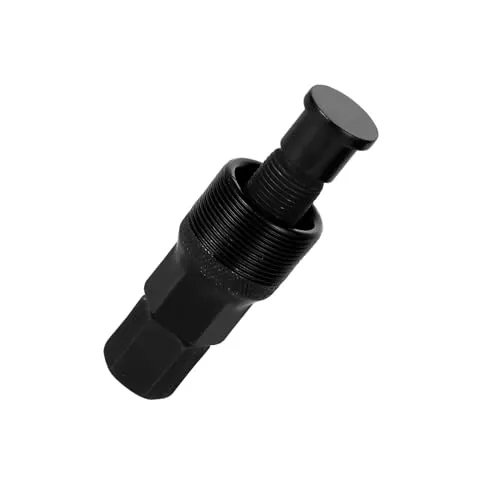 Bicycle Crank Puller Tool for Bike Repair - Durable Carbon Steel, Compact Size (Black)