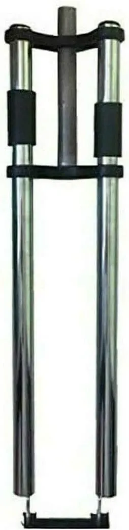 Bicycle Fork 26' Non-Suspension Triple Tree Fork for Gas Motorized Bicycle, Fits 26x3.5' Tire