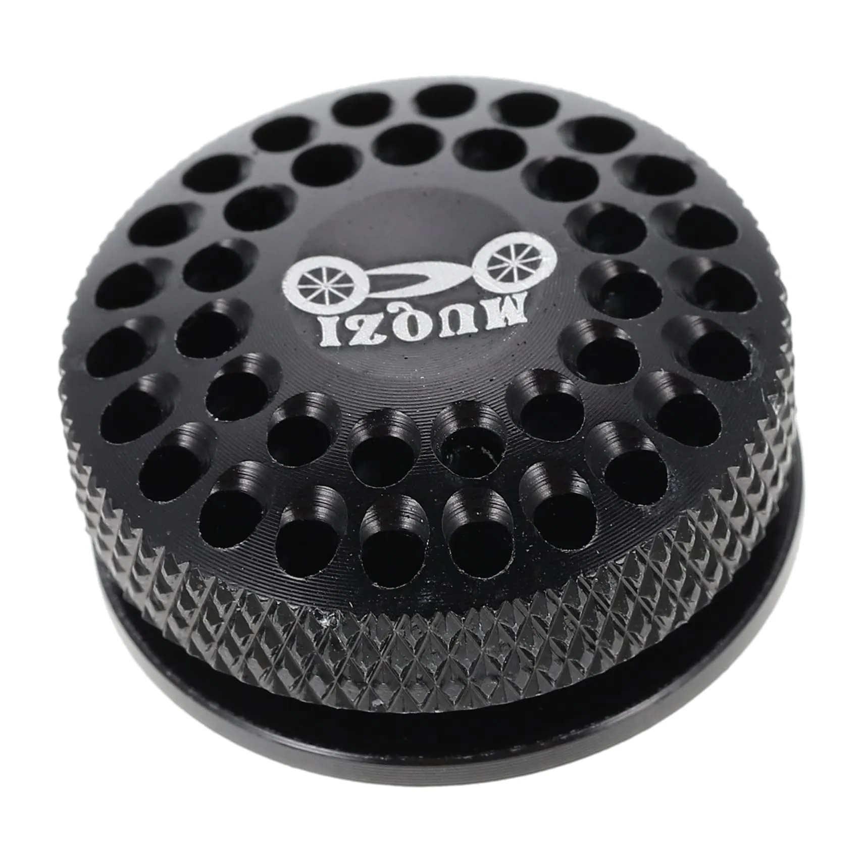 Bicycle Fork Cover - Replaceable Bike Parts - Aluminum Alloy - 2.43x2.43x1.16CM - Black Accessory