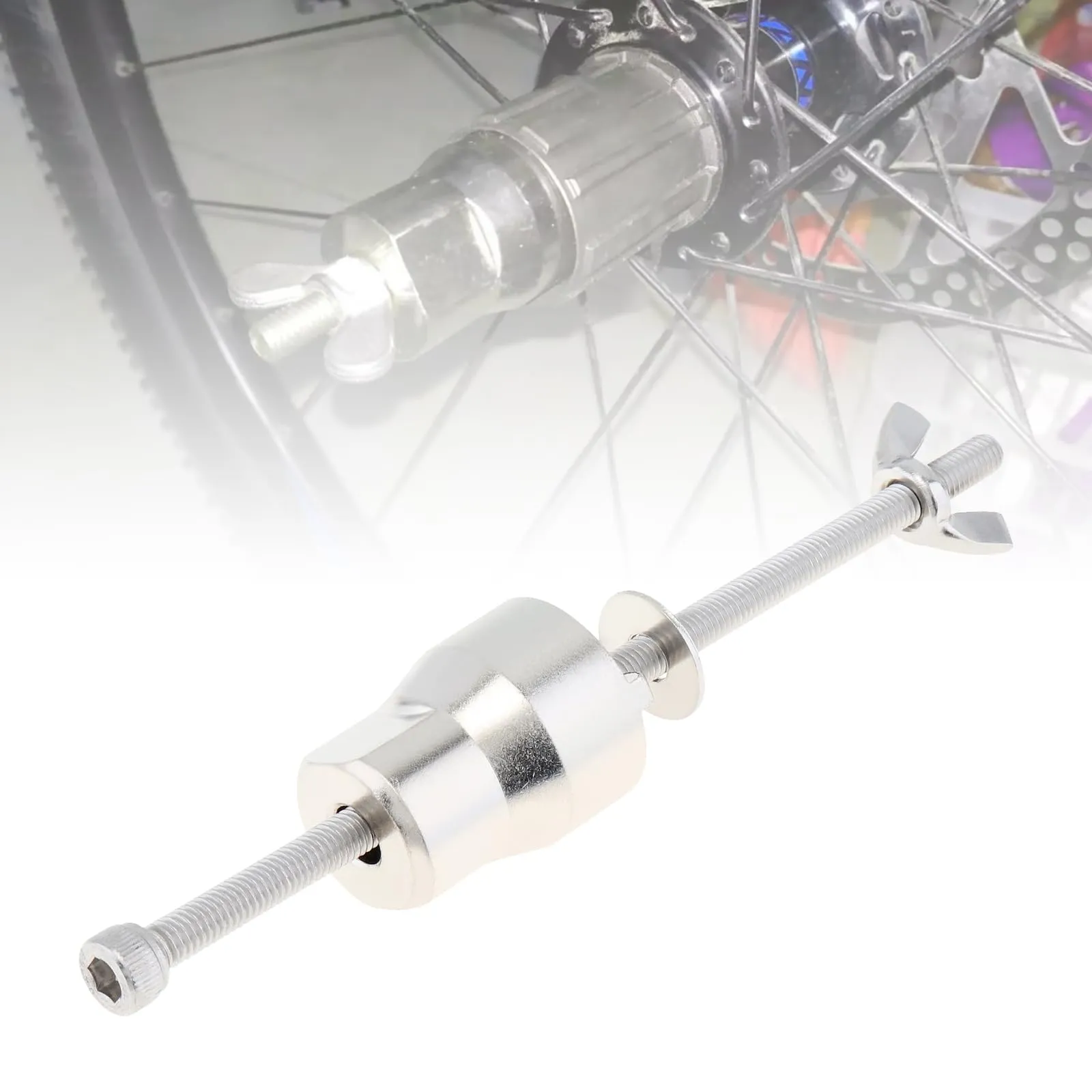 Bicycle Free Hub Tool - Stainless Steel Bike Hub Disassembly Tool for Road & Mountain Bikes