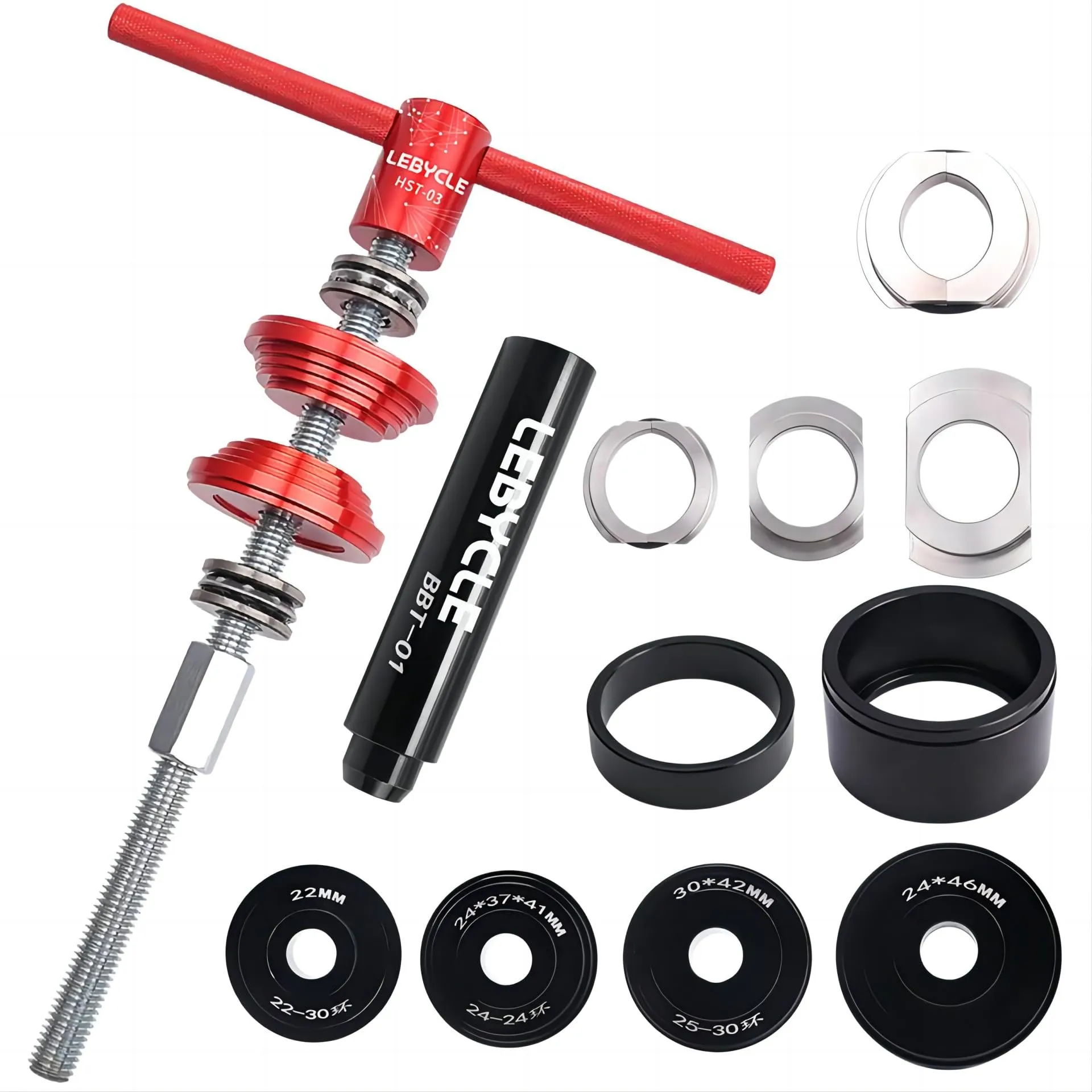 Bicycle Headset Press Tool for BB73 BB86 BB30 BB91 BB92 PF30 - High-Quality Installation Tool