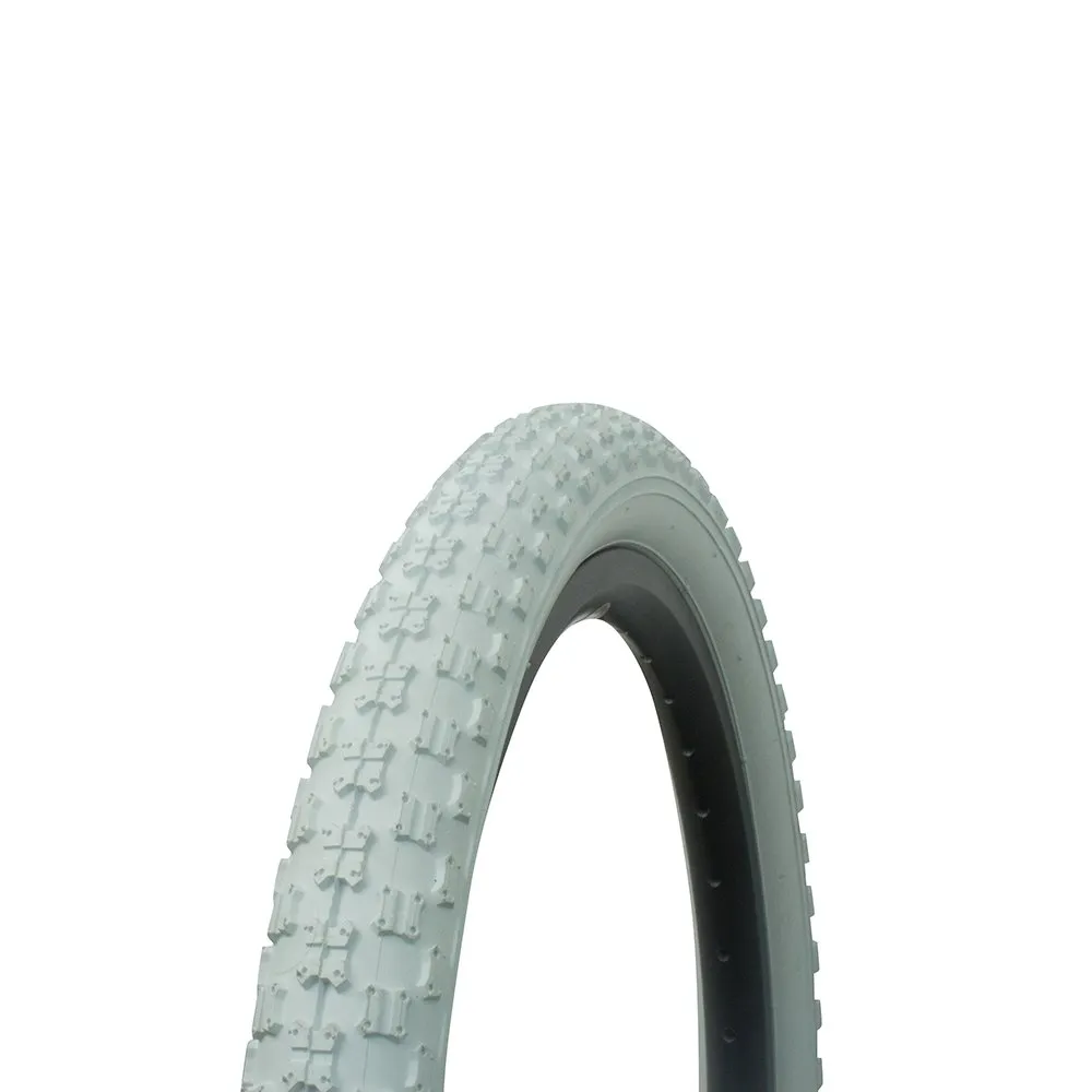 Bicycle Tire 18' x 2.125' BMX Bike Street Thread P-104A - White - Wanda Brand
