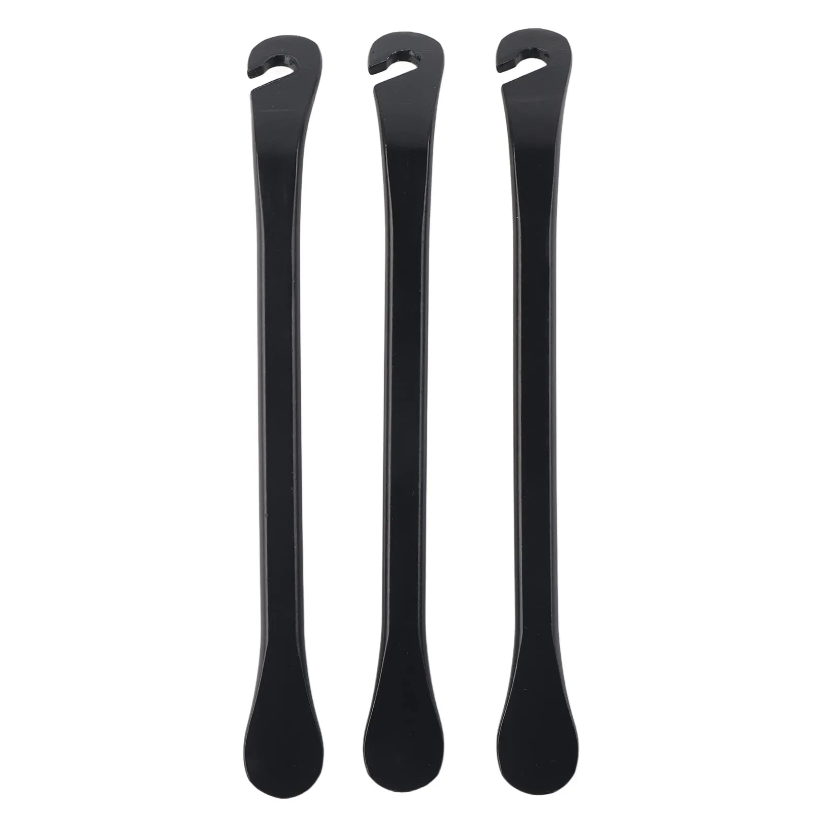 Bicycle Tire Spoon Set - Heavy Duty Carbon Steel Tire Lever Kit for Easy Bike Tire Removal 3PCS