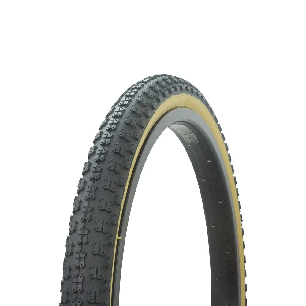 Bicycle Tire Wanda 20' x 1.75' Comp3 Thread Gum Sidewall - FENIX CYCLES