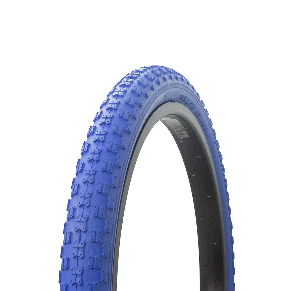 Bicycle Tire Wanda 20' x 2.125' Blue - P-123A Comp3 Thread for All-Terrain Grip