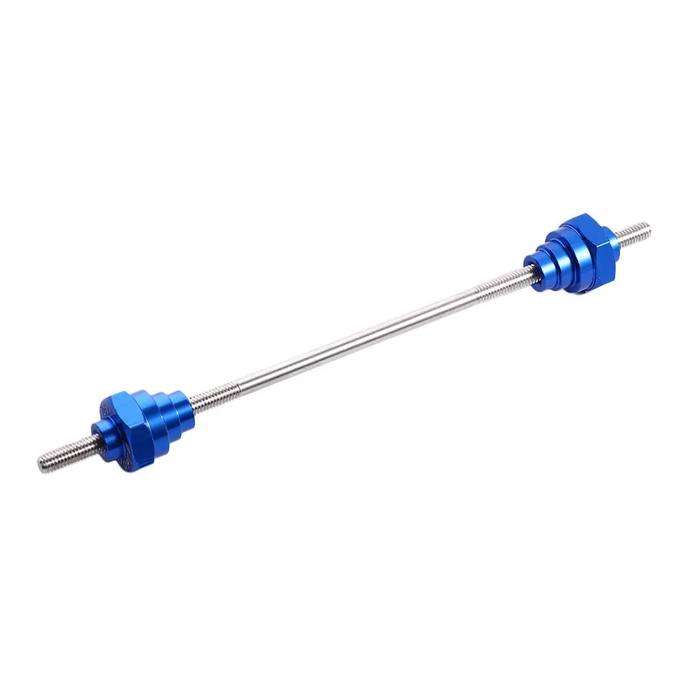 Bicycle Wheel Truing Stand Hub Repair Tool for 12/15/20mm Thru Axle, Adjustable Range 85-175mm