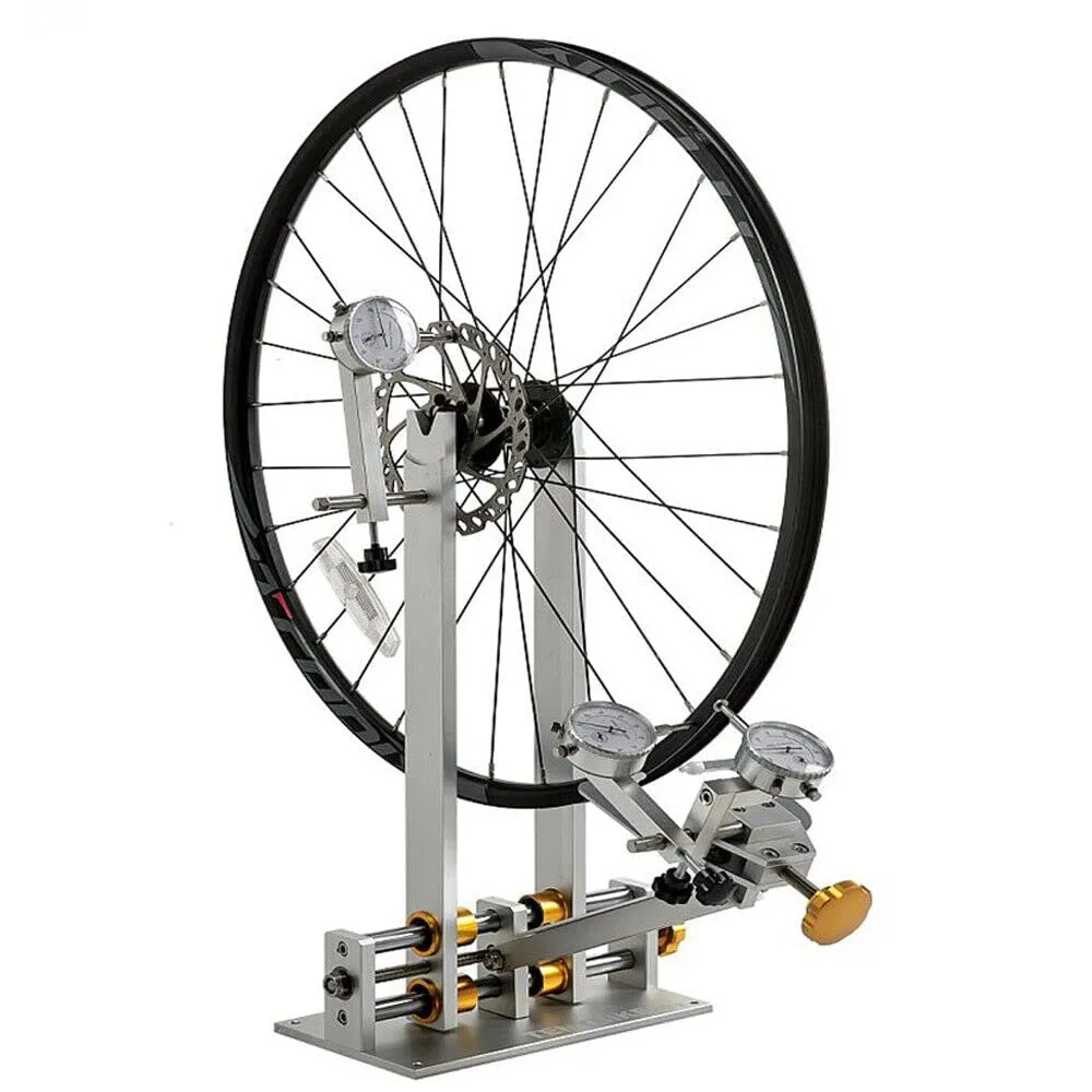 Bicycle Wheel Tyre Stand for 10-29 Inches - Professional Bike Repair Truing & Maintenance Rack