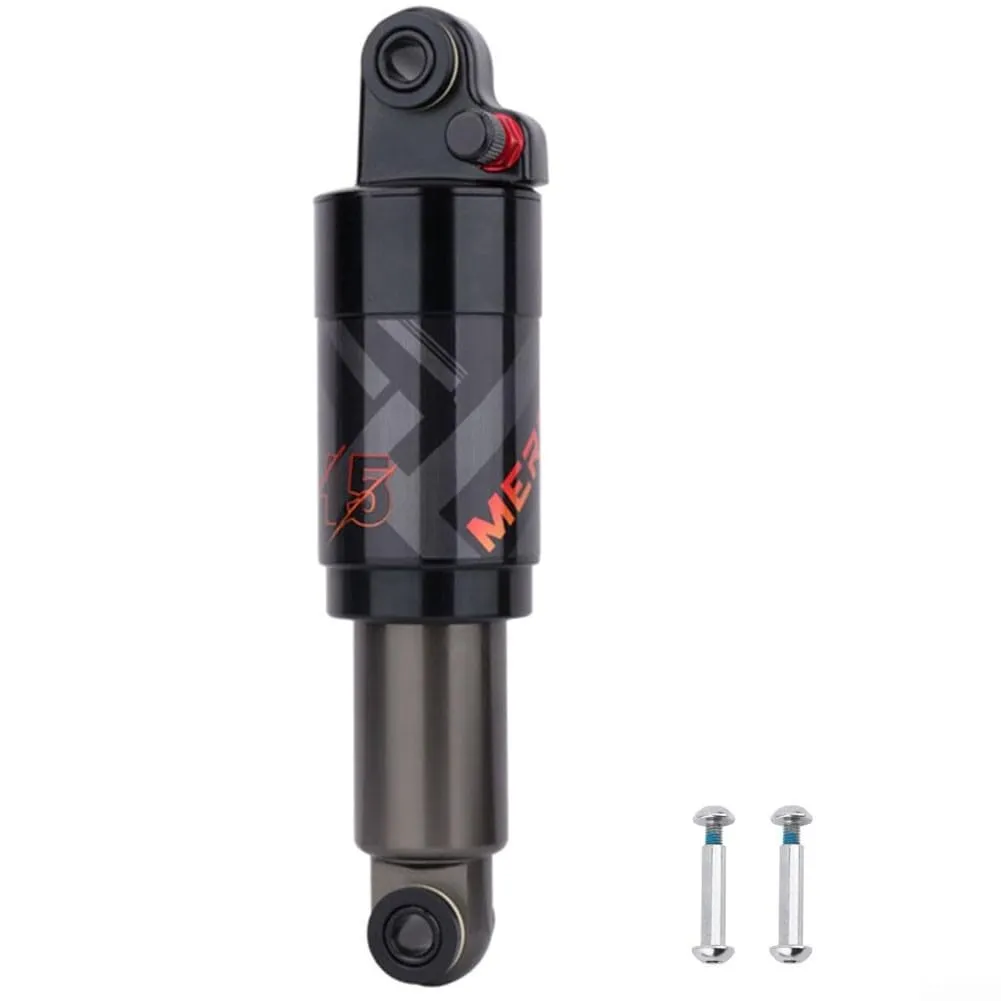 Bike Air Rear Shock 200mm - Adjustable Compression MTB Shock Absorber with Remote Lock Out