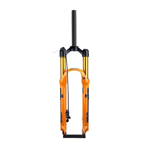 Bike Air Suspension Fork 26/27.5/29' 100mm Travel Gold 27.5' for Ultralight Mountain Biking
