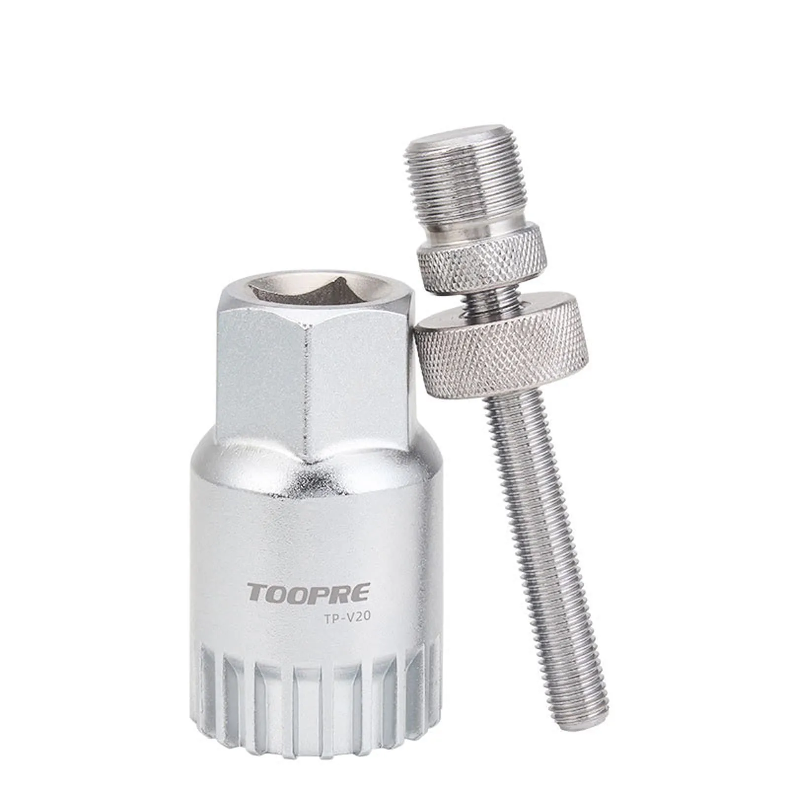 Bike Bottom Bracket Removal Tool for Shimano - 20-Tooth Durable Carbon Steel by SONZUIA